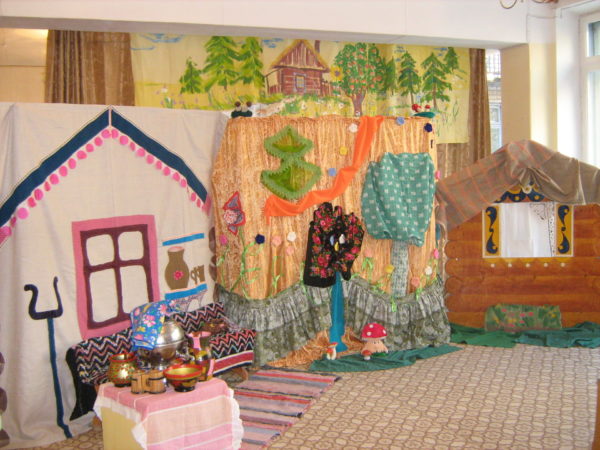 Сказочные домики в детском саду